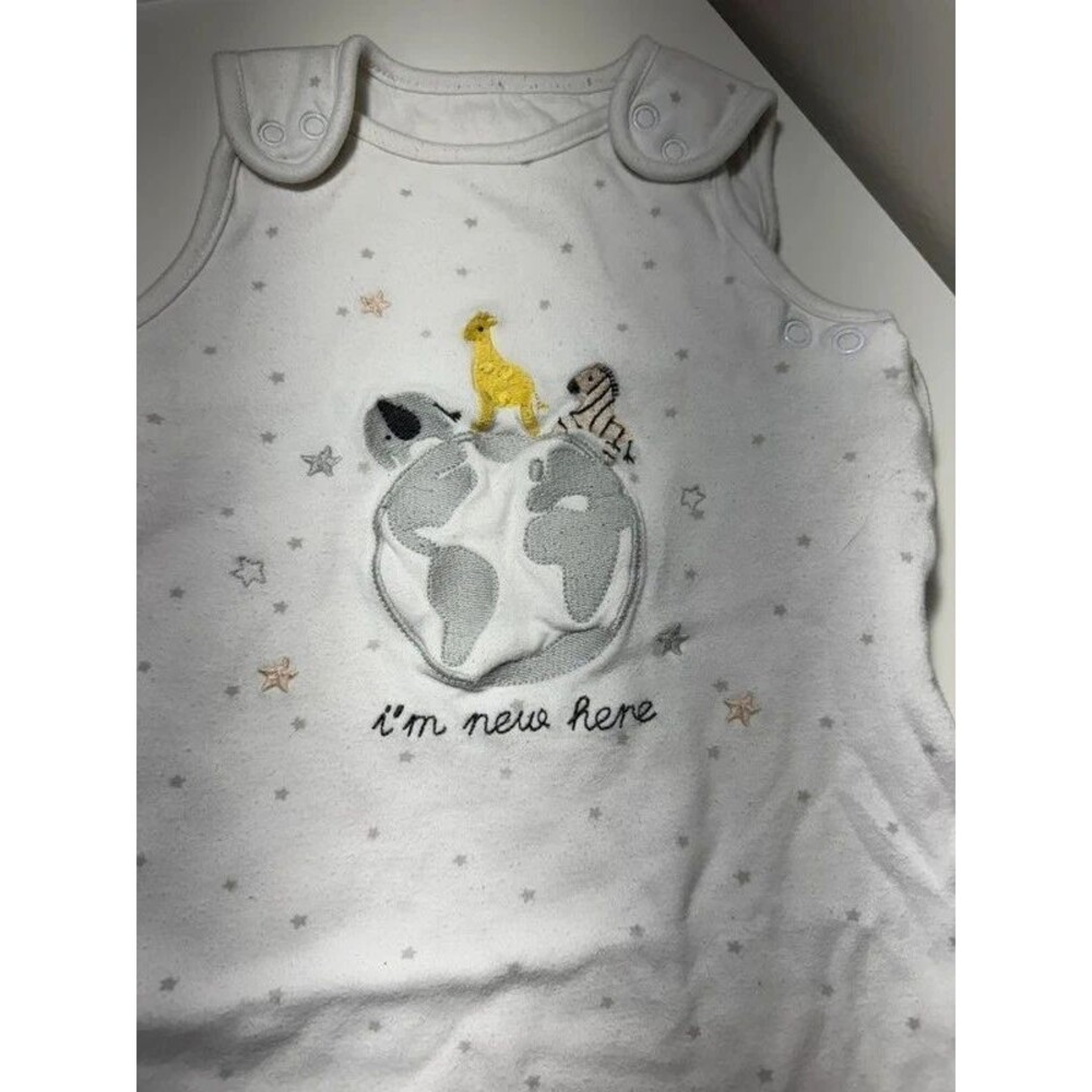 NEXT cotton sleep sack wearable blanket elephant giraffe zebra 1 TOG